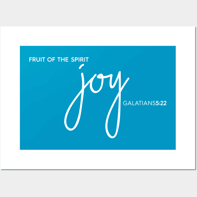 Joy Fruit of the Spirit Christian T-Shirt, T-Shirt, Faith-based Apparel, Women's, Men's, Unisex, Hoodies, Sweatshirts Wall Art by authorytees